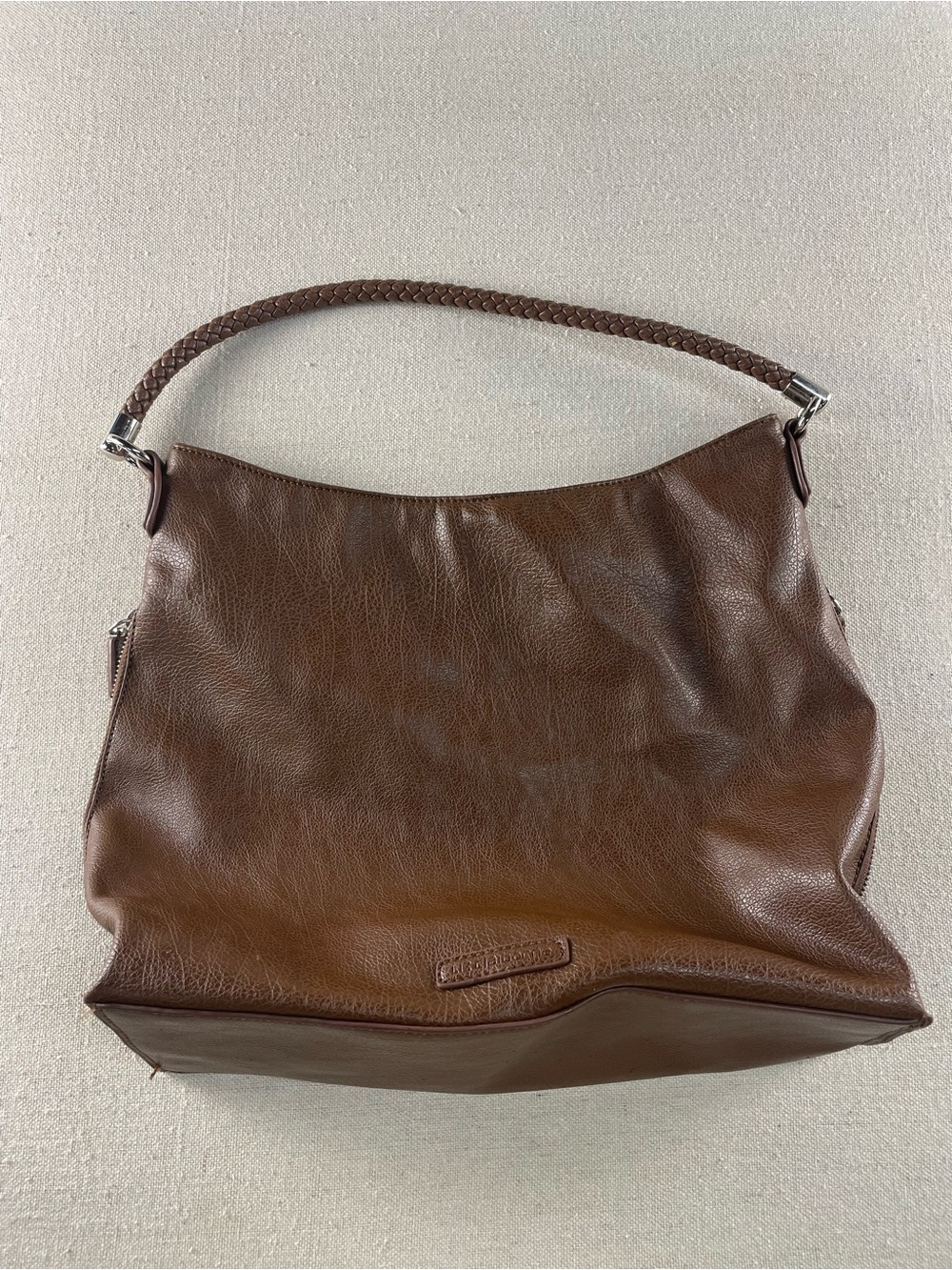Liz Claiborne Brown Leather Hobo Bag